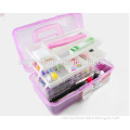 Multi Utility Storage Case Box 3 Layer Nail Art Craft Fishing Makeup Tool